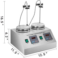 Magnetic Stirrer Hot Plate, Adjustable Speed, LED Screen, Quick Heating