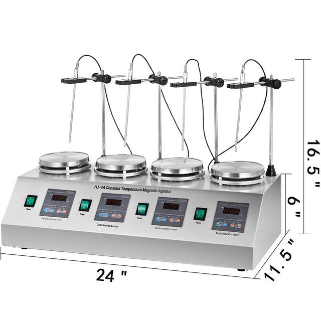 Magnetische roerder, Snelle verwarming, Krachtige motor