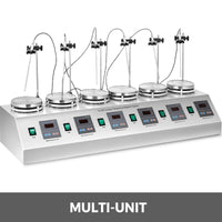 Magnetic Stirrer Hot Plate, Adjustable Speed, LED Screen, Quick Heating