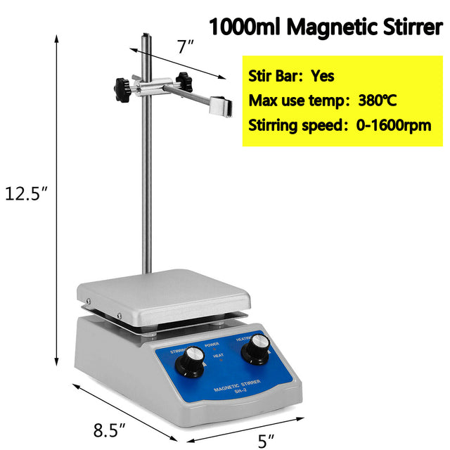 Magnetic Stirrer, Ceramic, Fast Warm-up