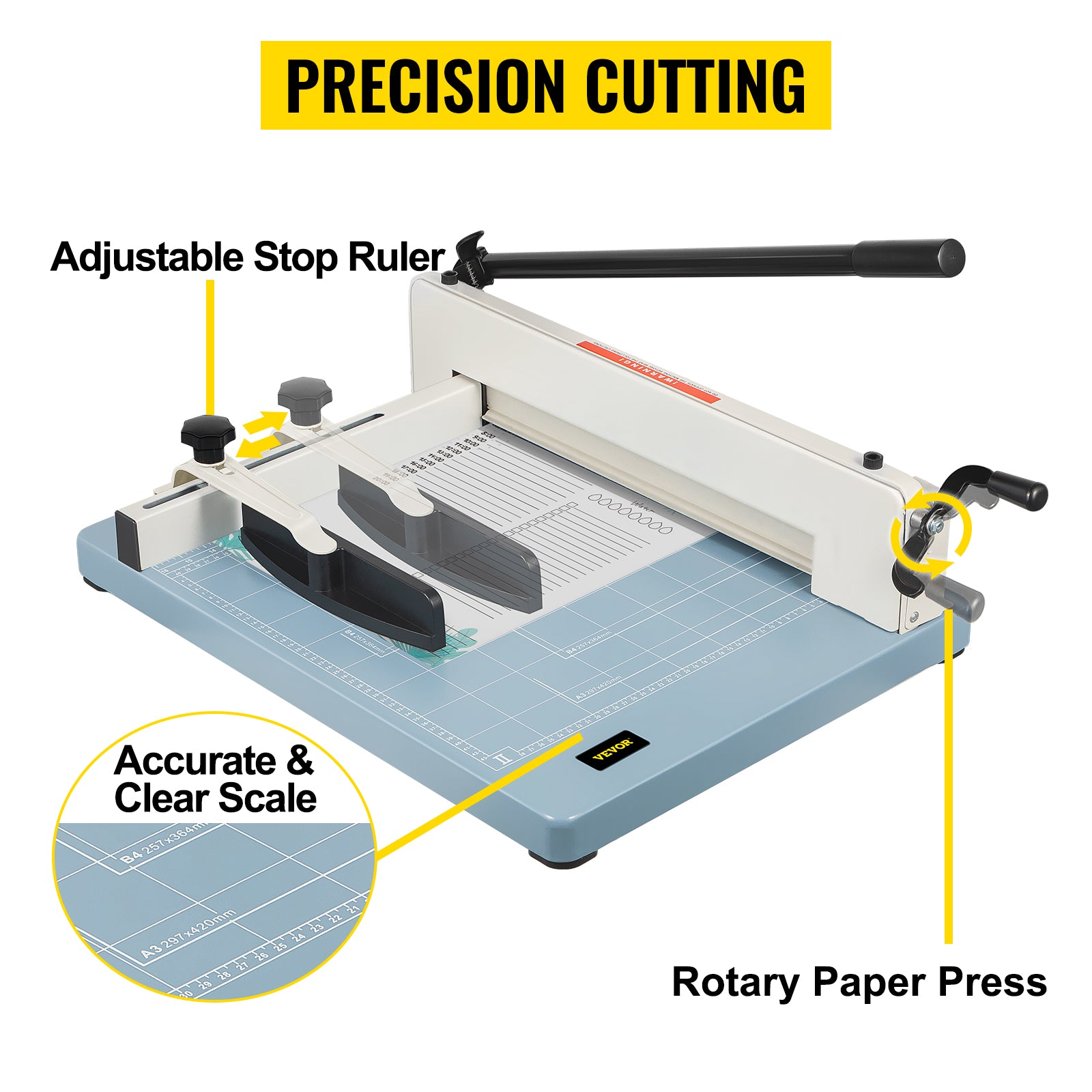 Industriell Pappersskärare, Hög Precision Skärning, Tungt Arbetsmaskin