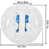 "Uppblåsbar Zorb-boll, 12m i diameter, lämplig för barn/vuxna"