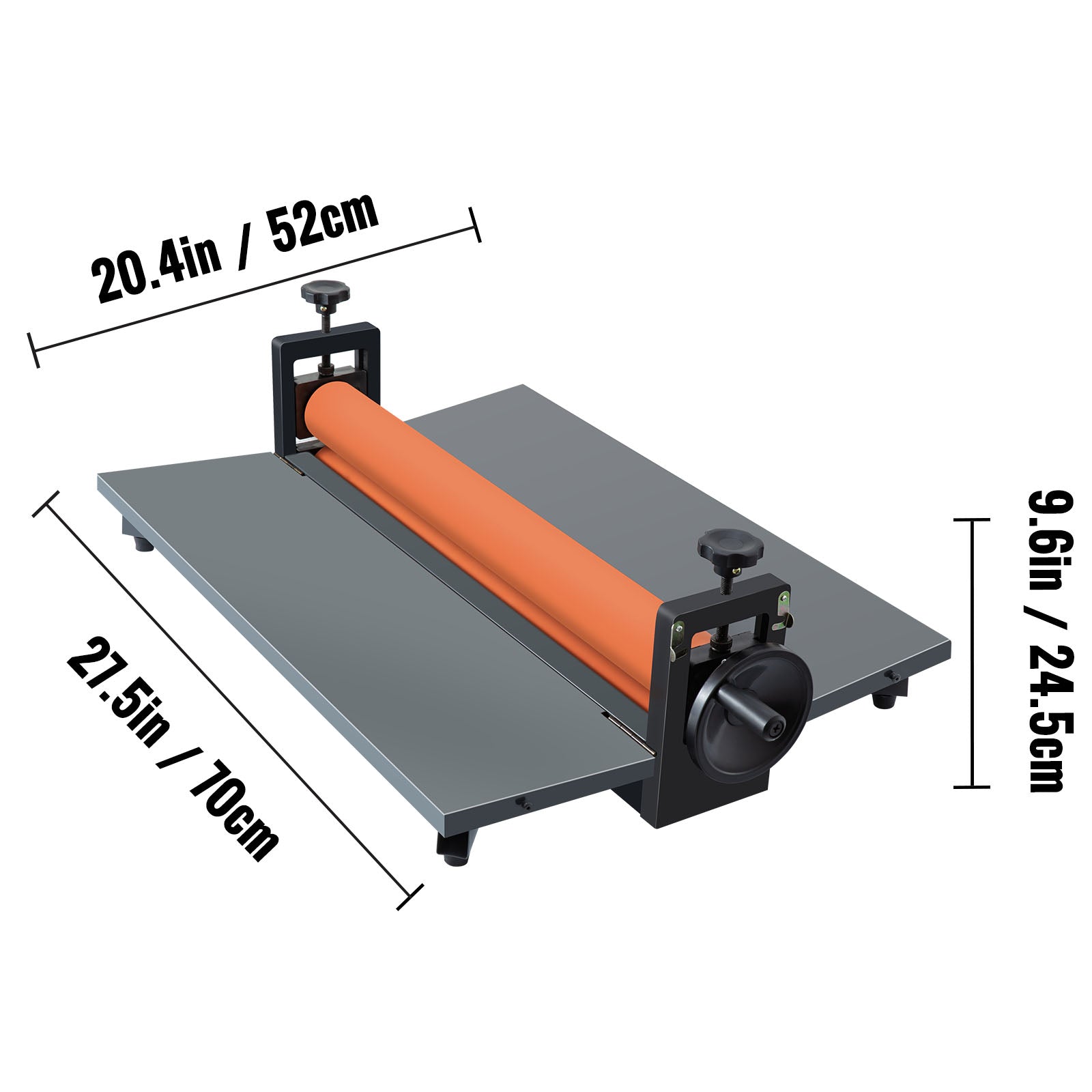 Kaltlaminiermaschine – manueller Betrieb, dickes Eisenmetall, einstellbare Rollenposition