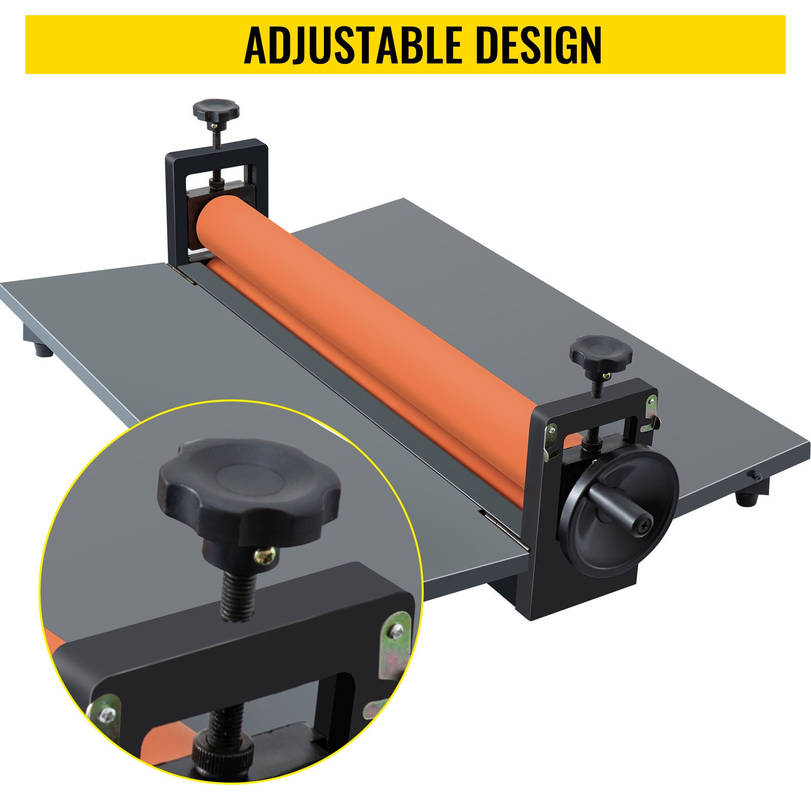 Kaltlaminiermaschine – manueller Betrieb, dickes Eisenmetall, einstellbare Rollenposition