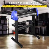 Vinyl Snijplotter - 28 Inch, 20 Snijmessen, LCD Scherm