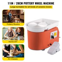 Pottery Wheel Machine, 11 Turntable, 350W Motor