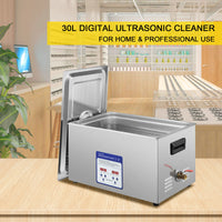 Ultrasonic Cleaner, Stainless Steel, Portable