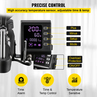 Heat Press Machine, Digital Display, Adjustable Pressure