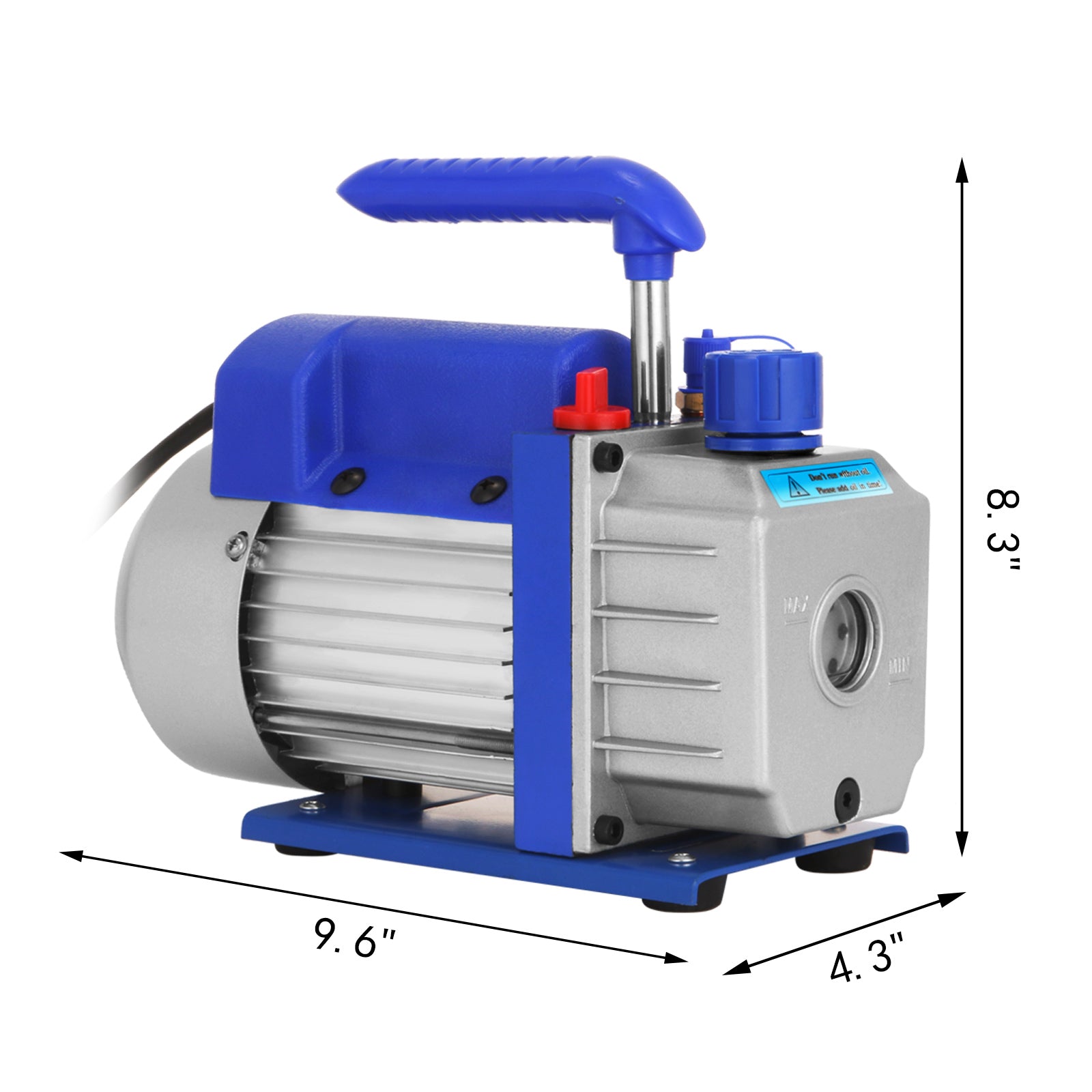 Vacuümpomp, 3CFM capaciteit, draagbaar en intelligent.