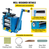 Laminor manual, grosimea presei reglabilă, construcție durabilă