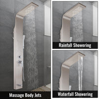 Shower Faucet, Rainfall, Massage Jets