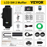 Diesel Air Heater, Quick Heat, Low Fuel Consumption