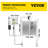 Automatic Chicken Coop Door, Durable, Easy Installation, Timer & Light Sensor Control