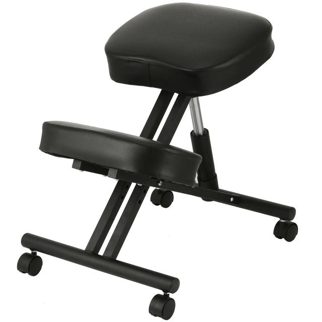 Ergonomic Kneeling Chair, Adjustable Height, Foam Cushions