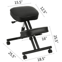 Knästol, ergonomisk design, tjock kudde