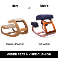 Kneeling Chair, Ergonomic Design, Thick Cushion