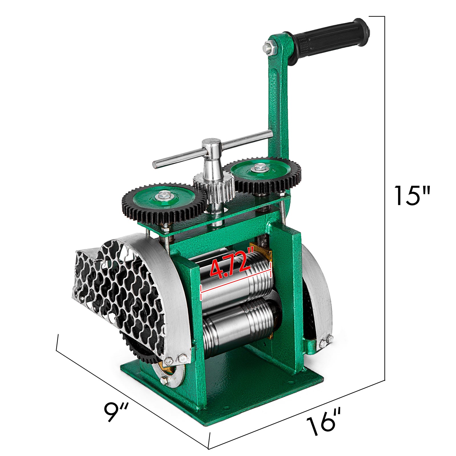 "Schmuckwalzmaschine, einstellbarer Abstand, manuelle Presse"