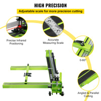 Tile Cutter, Laser Infrared Positioning, Heavy Duty Construction