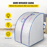 Portable Infrared Sauna, Foldable Chair, Massager & Heating Pad