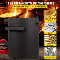 Propane Melting Furnace, Powerful Heat Performance, Precious Metals Recovery