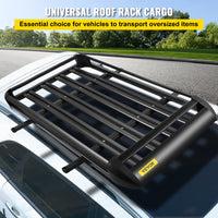 Universele Auto Dakdrager met 100KG Draagvermogen - Duurzame Aluminiumlegering, Waterdicht & Roestbestendig, Inclusief Stalen Windgeleider