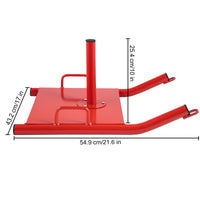 Gewichtsschlitten Push Pull – robustes Metall, 500 lbs Kapazität, verstellbarer Gurt