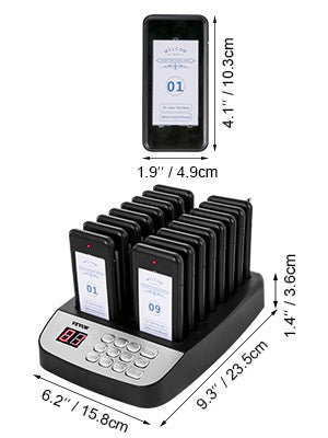 Ravintola Pager, 16 alustaa, 2 kutsutilaa