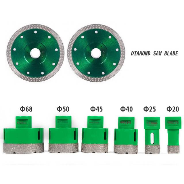 Diamantboorset, Hoogefficiënt boren, Vacuüm Brazing Technologie