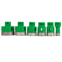 Diamond Drill Bits Set, High-Efficient Drilling, Vacuum Brazing Technology