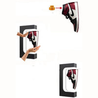 Sneaker Display Stand, Magnetic Levitation, Built-in LED Lighting