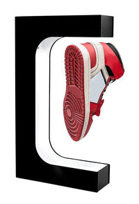 Sneaker Display Stand, Magnetic Levitation, Built-in LED Lighting