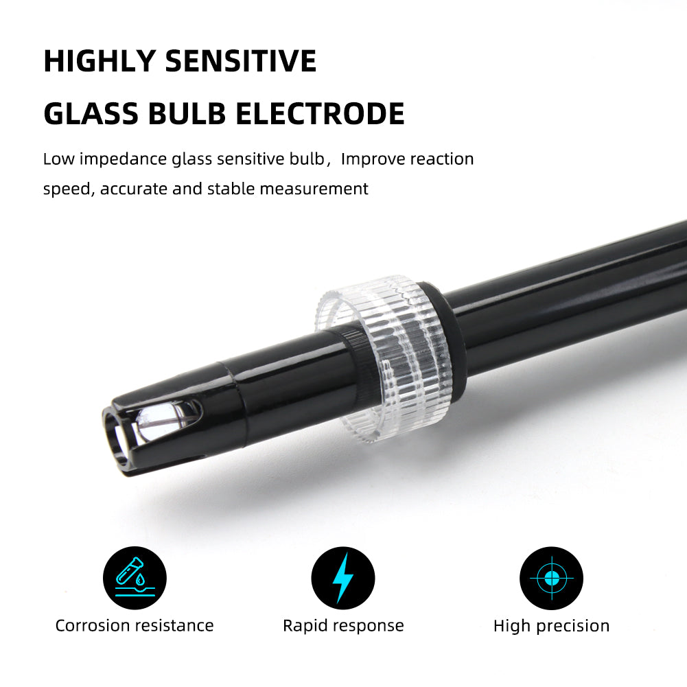 PH Meter Probe, BNC-stik, Akvarie Hydroponisk