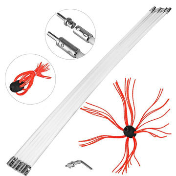 "Skorstensrengöringsset, 8m Borstlängd, Enkelt att Använda"