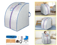 Portable Sauna, Foldable Design, Steam Functionality